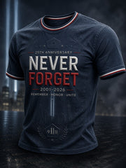 Men's 9.11 Never Forget Printed T-shirt