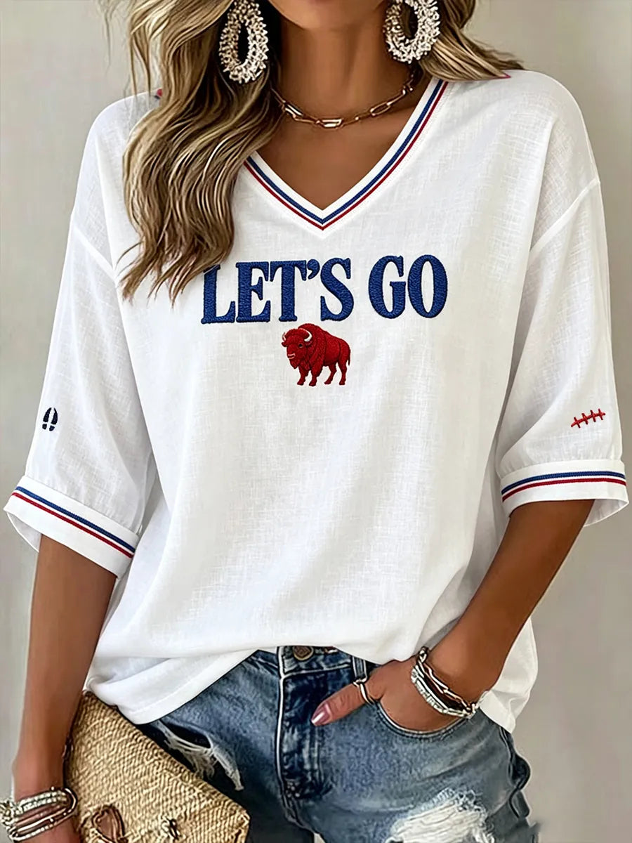 Women's Football T-Shirt