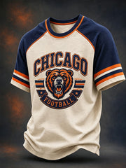 Men's Football Gameday Gift For Football Fans Casual Tee