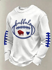 Men's Long-Sleeved Football Fan Top