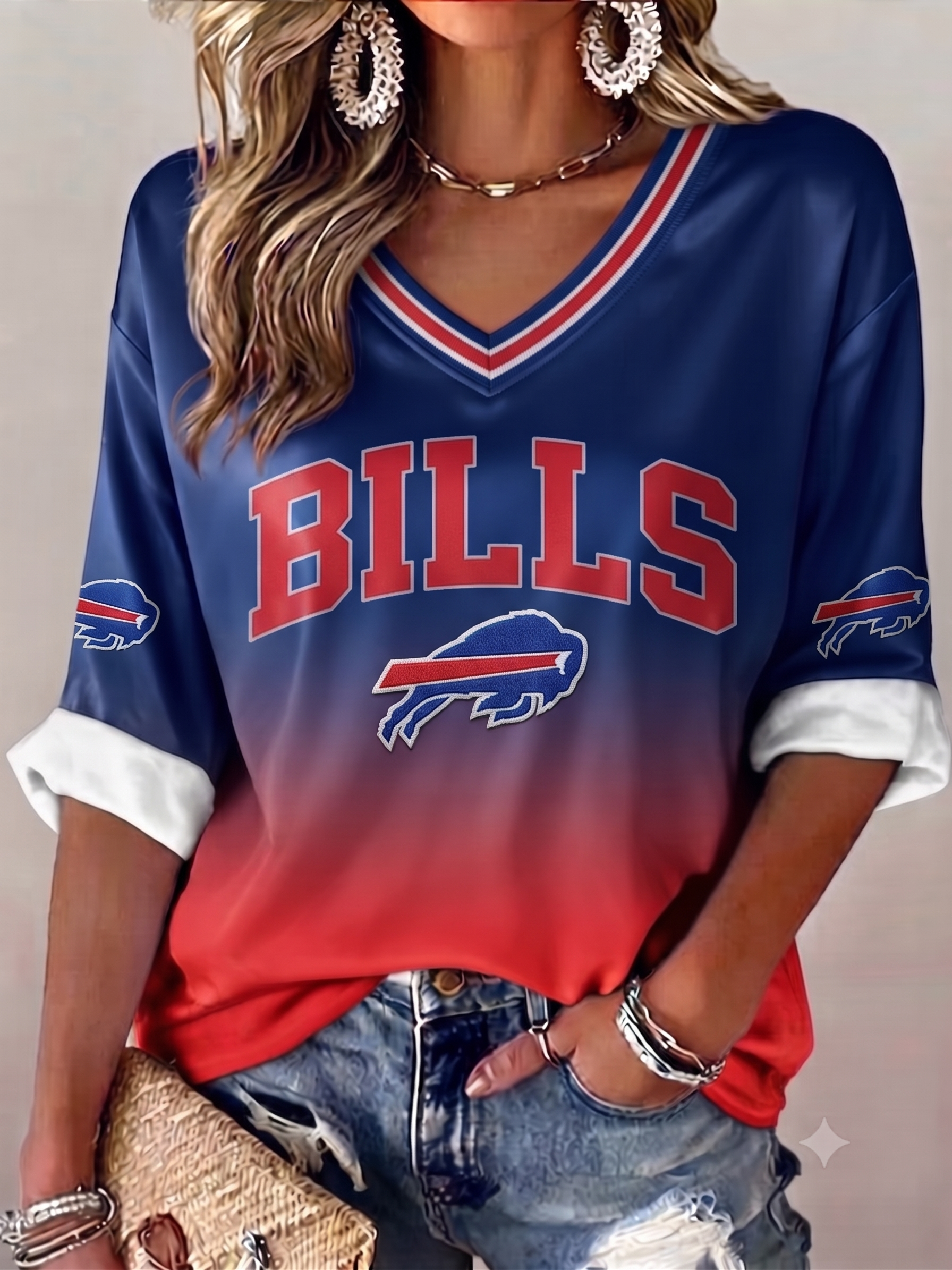 Women's Football Fan T-Shirt