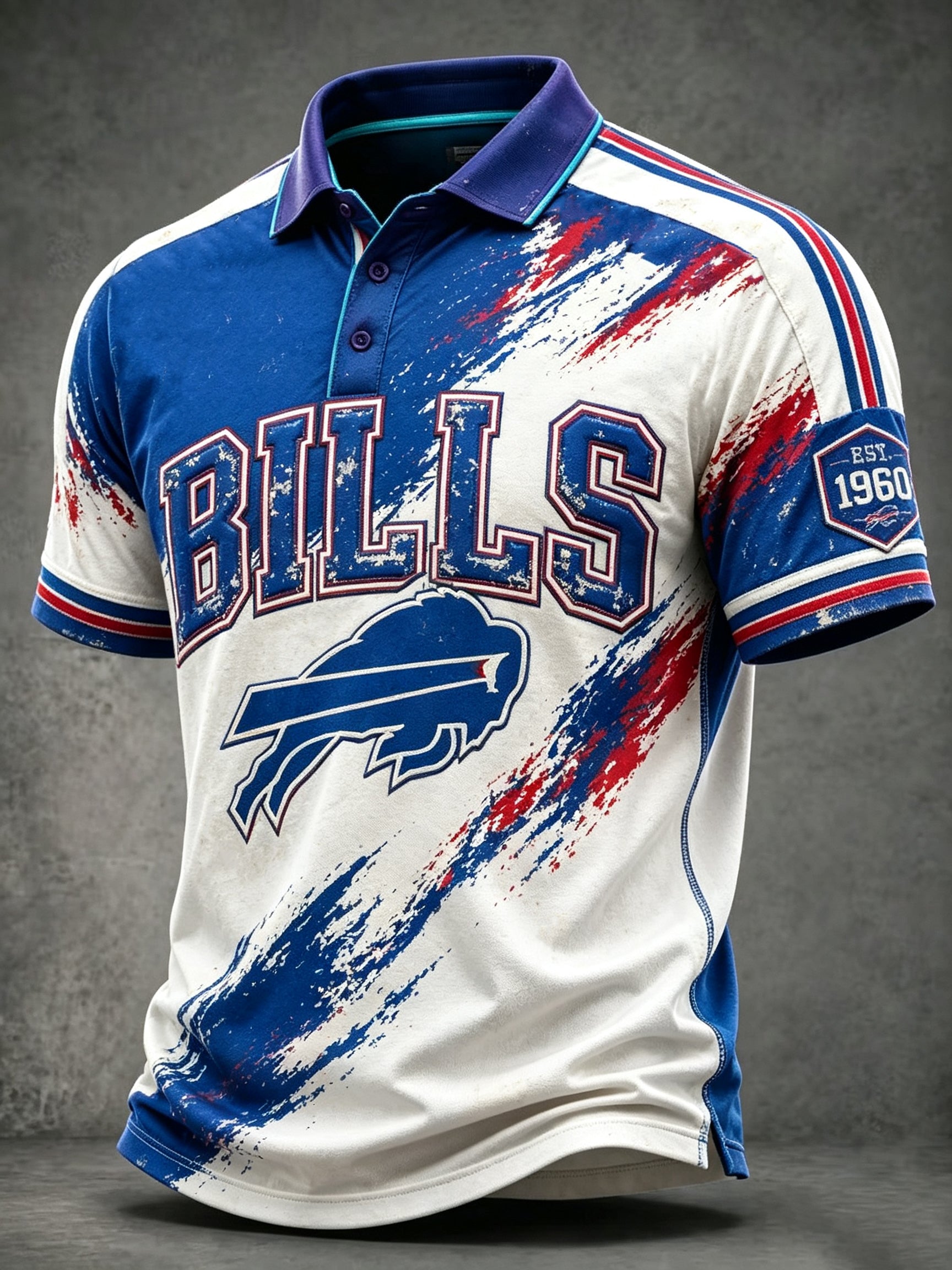 Men's Football Fan Polo Shirt