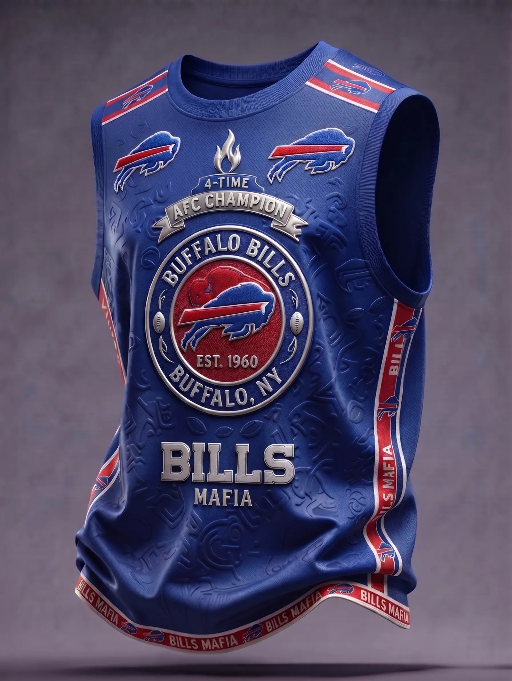 Men's Football   Tank Top