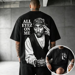 Unisex West Coast Legend Print Short-Sleeve T-Shirt