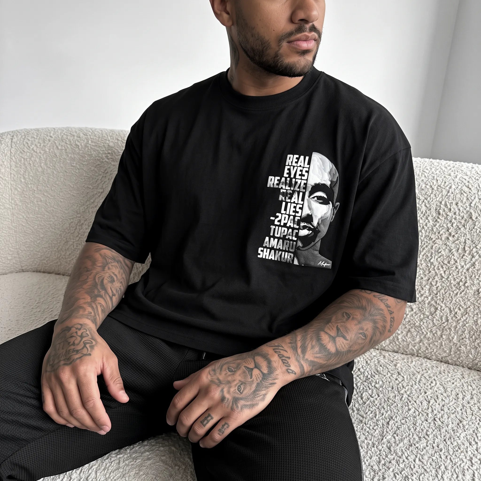 Unisex West Coast Legend Print Short-Sleeve T-Shirt