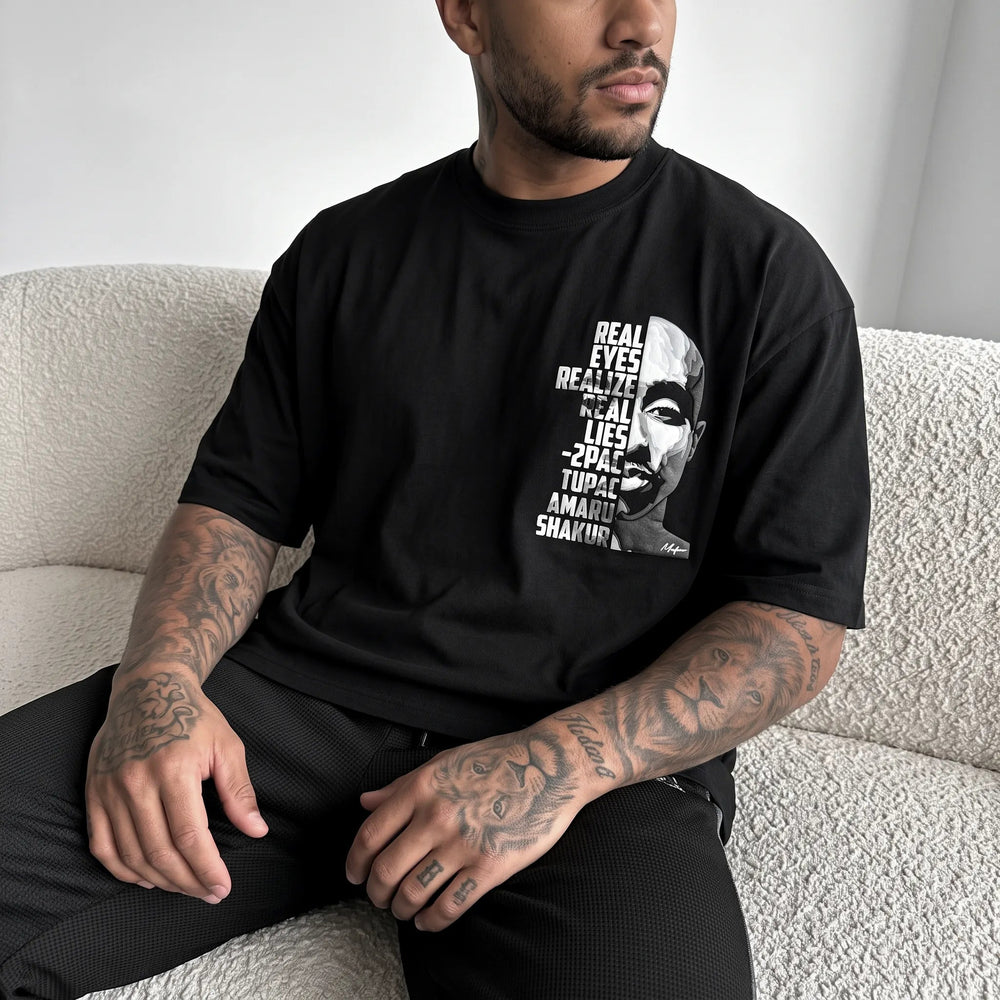 Unisex West Coast Legend Print Short-Sleeve T-Shirt