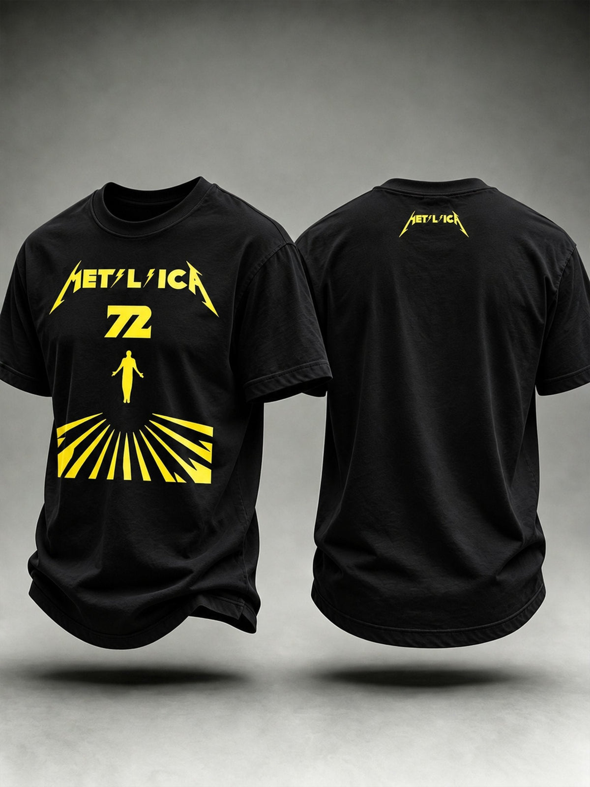 Men's Music Tour Printed Casual T-Shirt