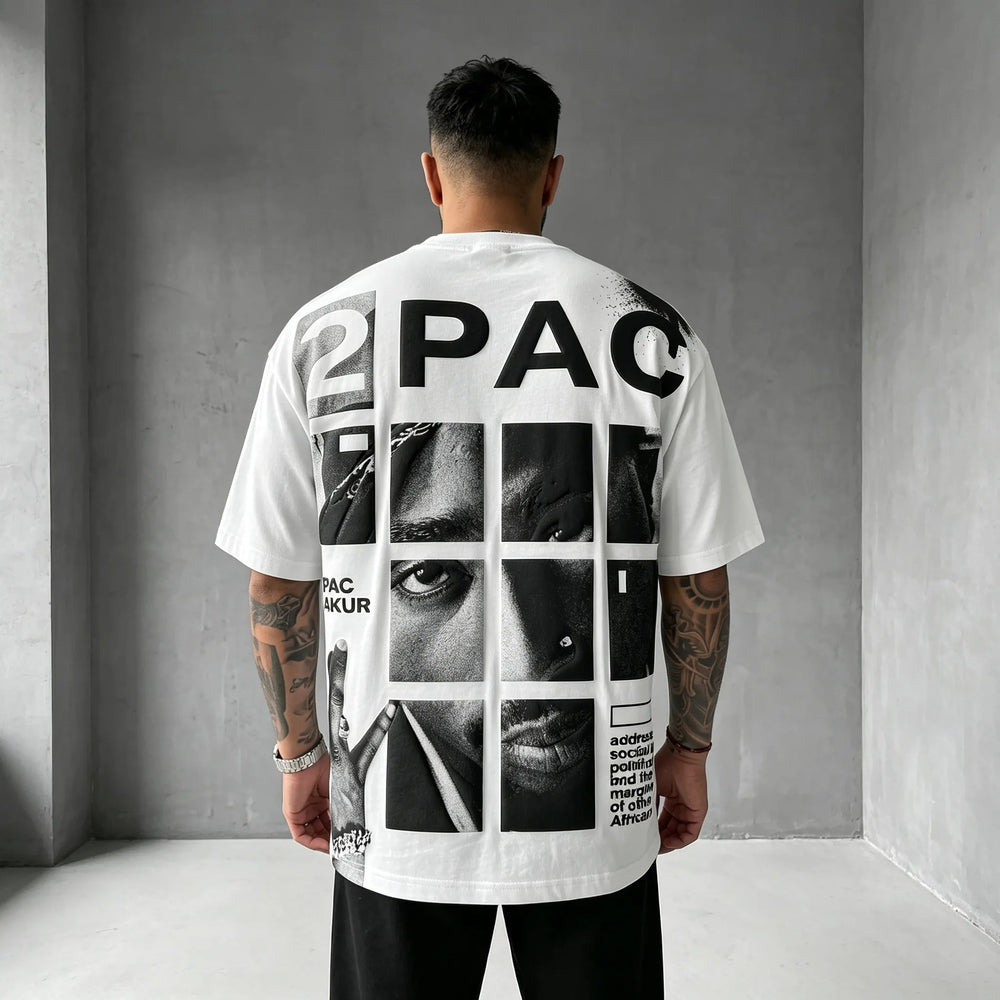 Unisex West Coast Legend Print Short-Sleeve T-Shirt