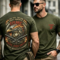 Tough Style Eagle Graphic Short Sleeve Tee
