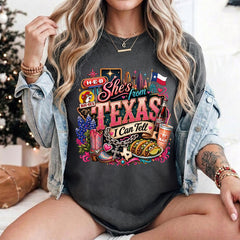 She's From Texas I Can Tell, Southern Belle T-shirt