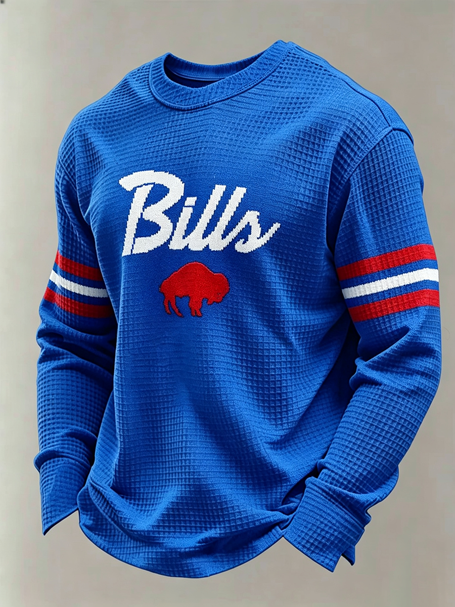 Men's Long-Sleeved Football Fan Top