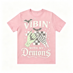 Funny Zombie Hand Halloween Horror T‑Shirt
