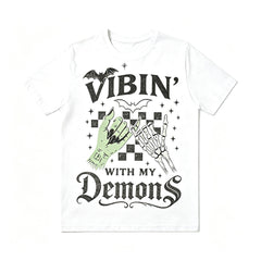 Funny Zombie Hand Halloween Horror T‑Shirt