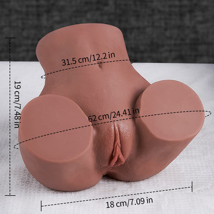 Luna Caliente - Latina Hot Dancer Booty Masturbator Full Curves Lifelike Flesh Feel Realistic Butt Sex Doll..