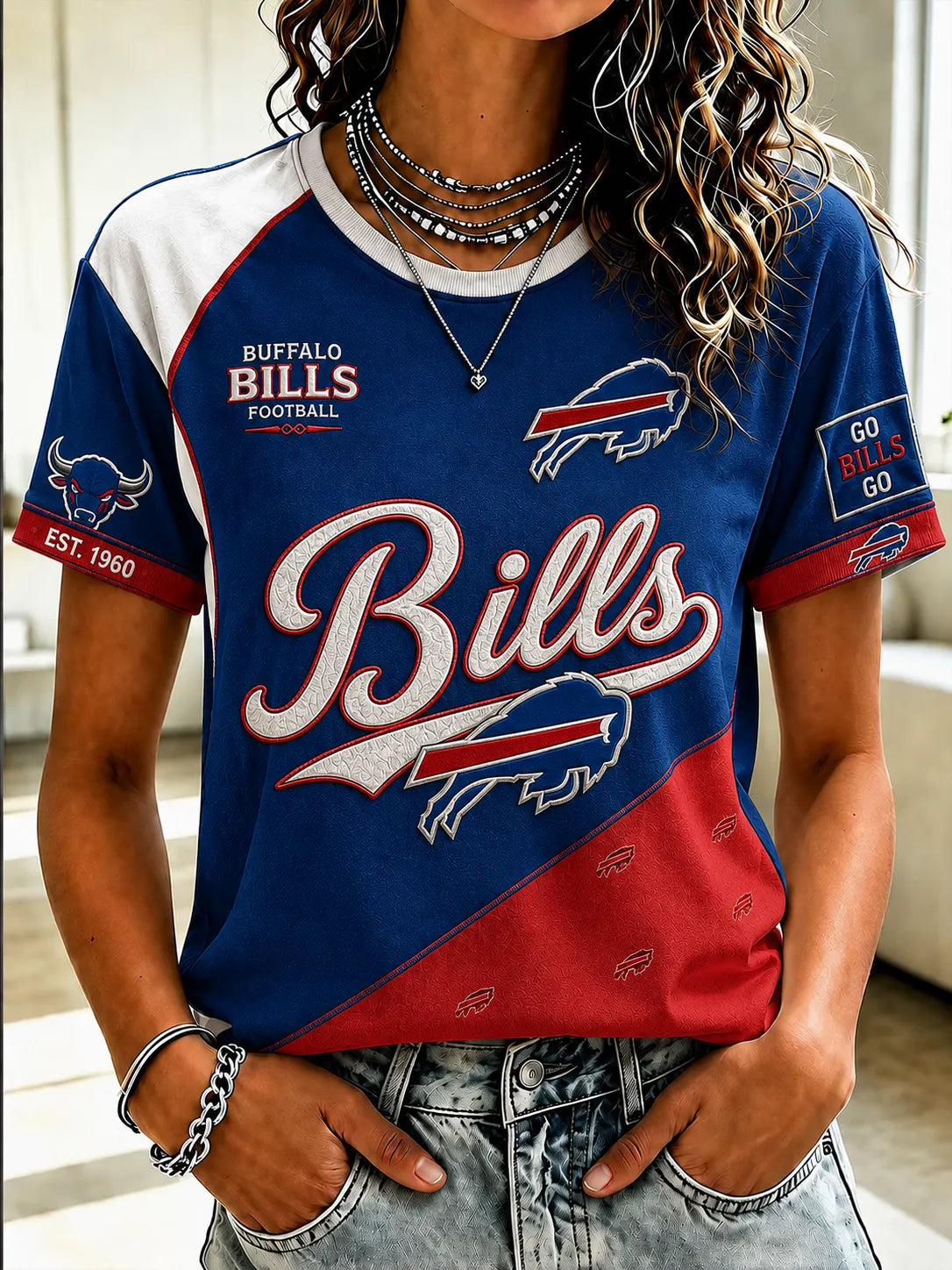 Women's Football Fan T-Shirt