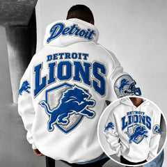 Rugby-print Hoodie