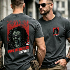 Sho'Nuff Retro Ringer Graphic Men T‑Shirt