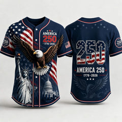 USA 250th Anniversary Baseball Jersey