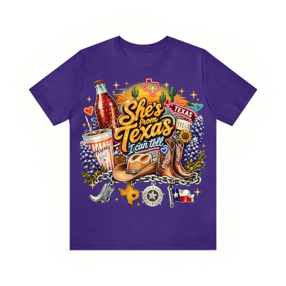 She's From Texas I Can Tell Shirt