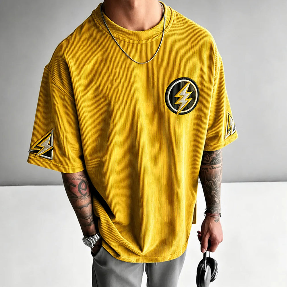 Unisex Anime-Style Retro Oversized T-Shirt