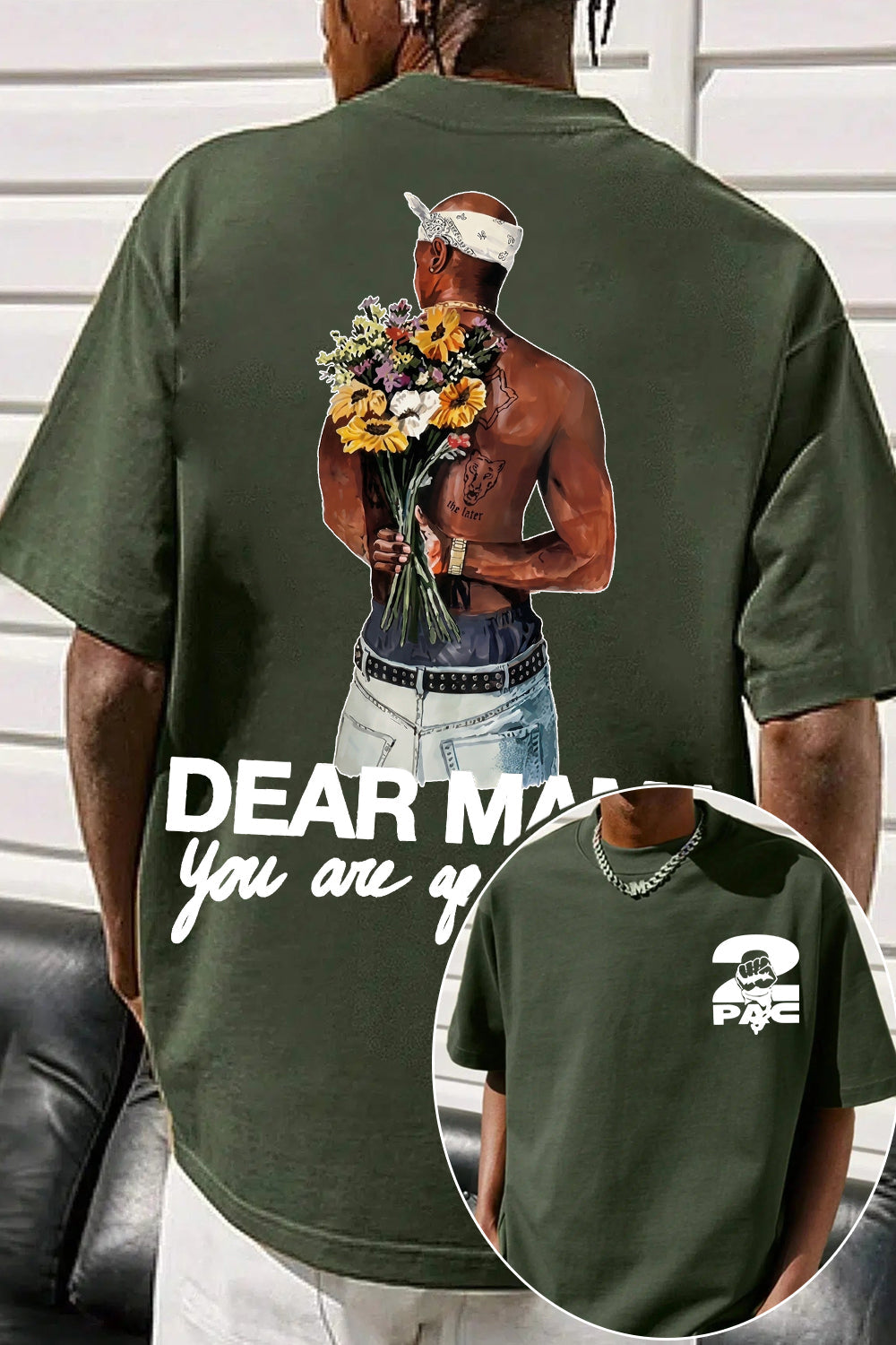 2pac Two-Sided Tee