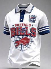 Men's Football Fan Polo Shirt