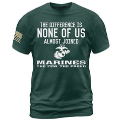 USMC Shirt - The Few The Proud T-shirt