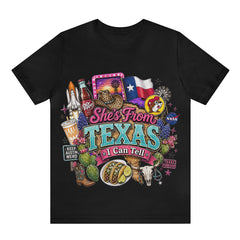 She is From Texas - Southern Girl Texas Shirt