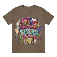She is From Texas - Southern Girl Texas Shirt