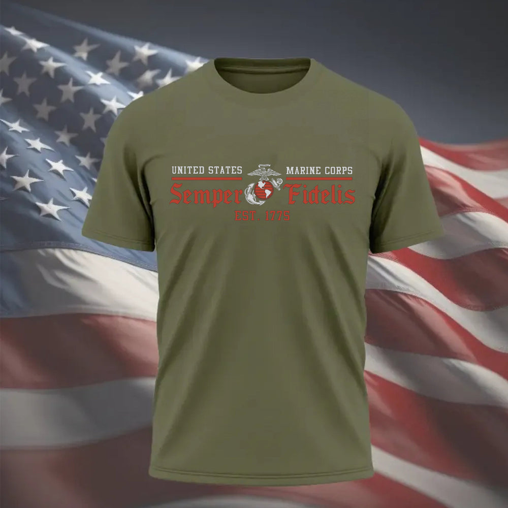 USMC Semper Fidelis T-Shirt