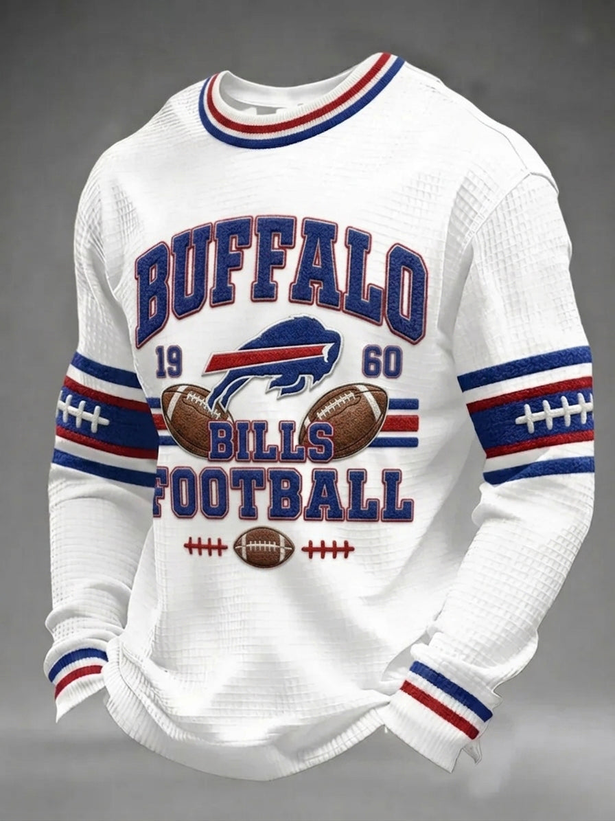 Men's Long-Sleeved Football Fan Top