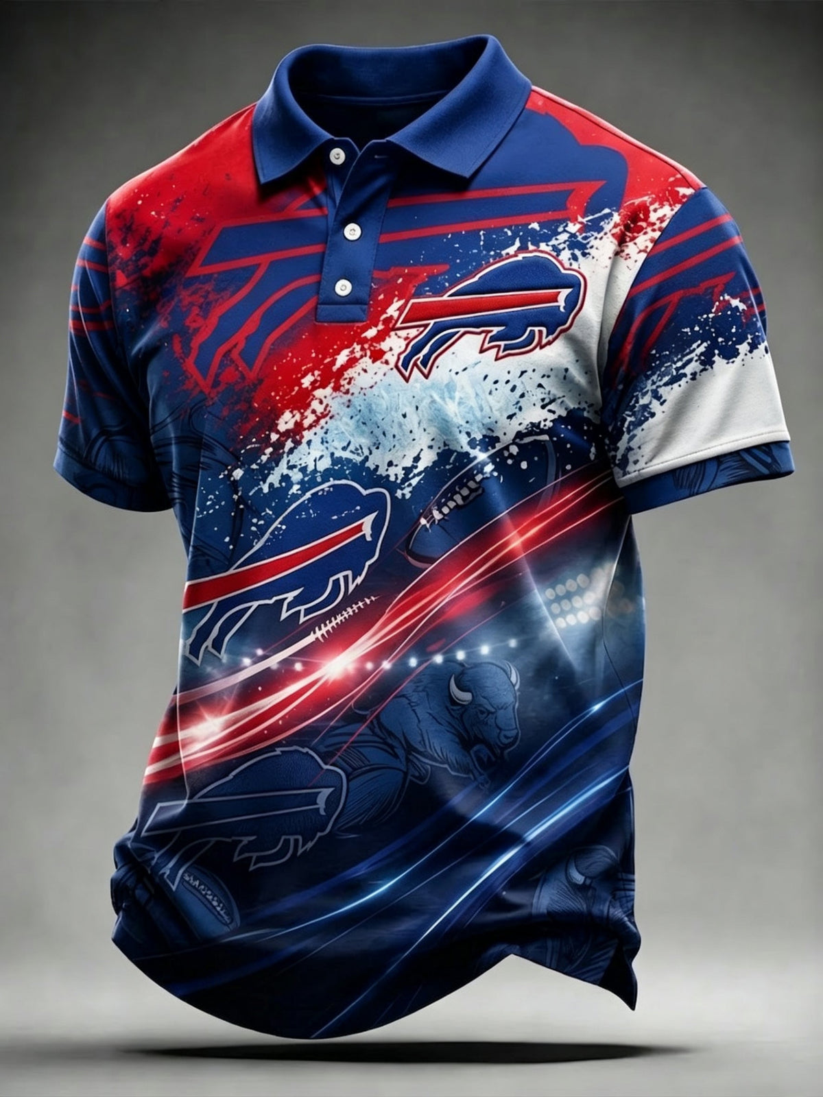 Men's Football Fan Polo Shirt