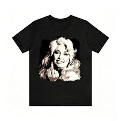 Vintage Distressed Country Singer Bold Print T‑Shirt