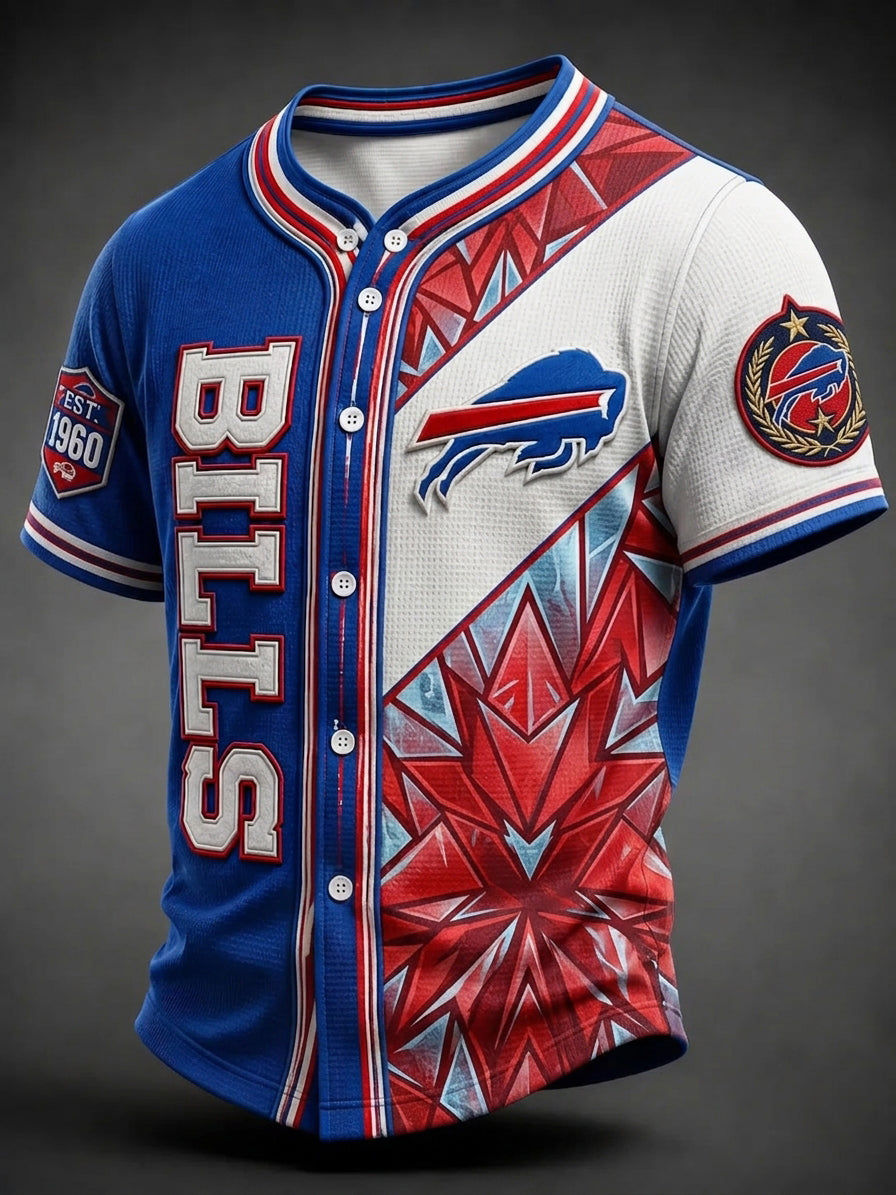 Men's Football Fan Print Sports Jersey