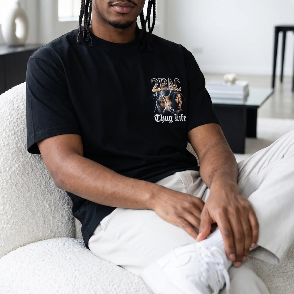 Unisex West Coast Legend Print Short-Sleeve T-Shirt