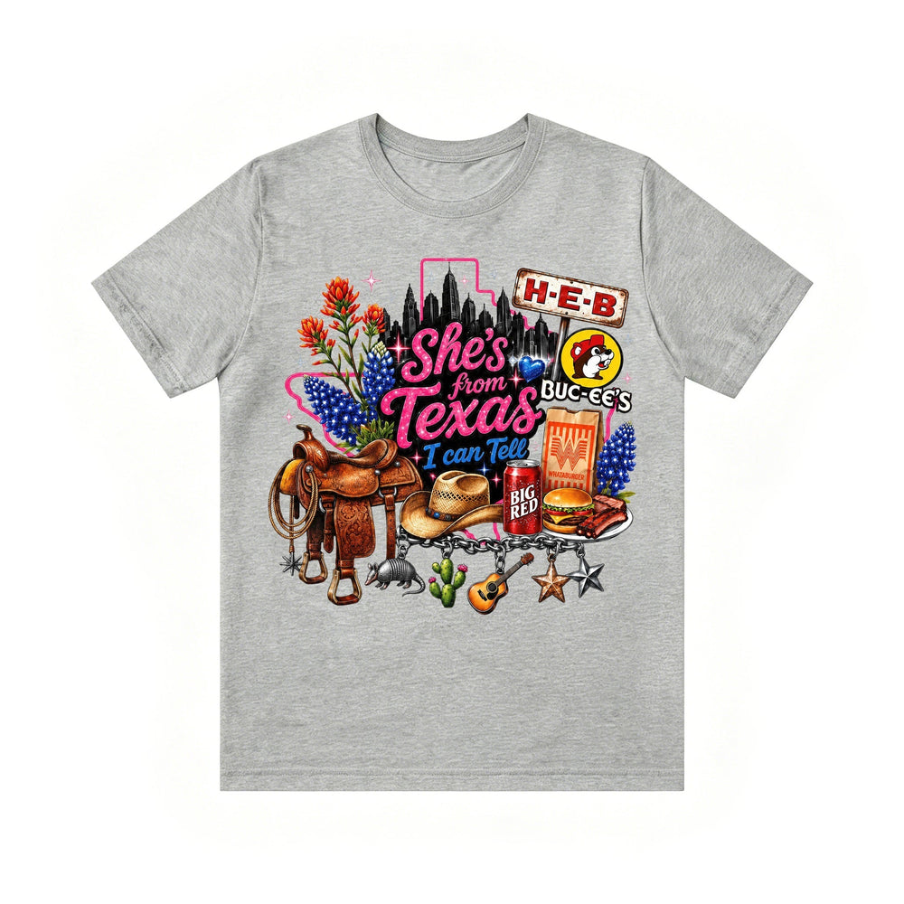 She's From Texas I Can Tell Shirt
