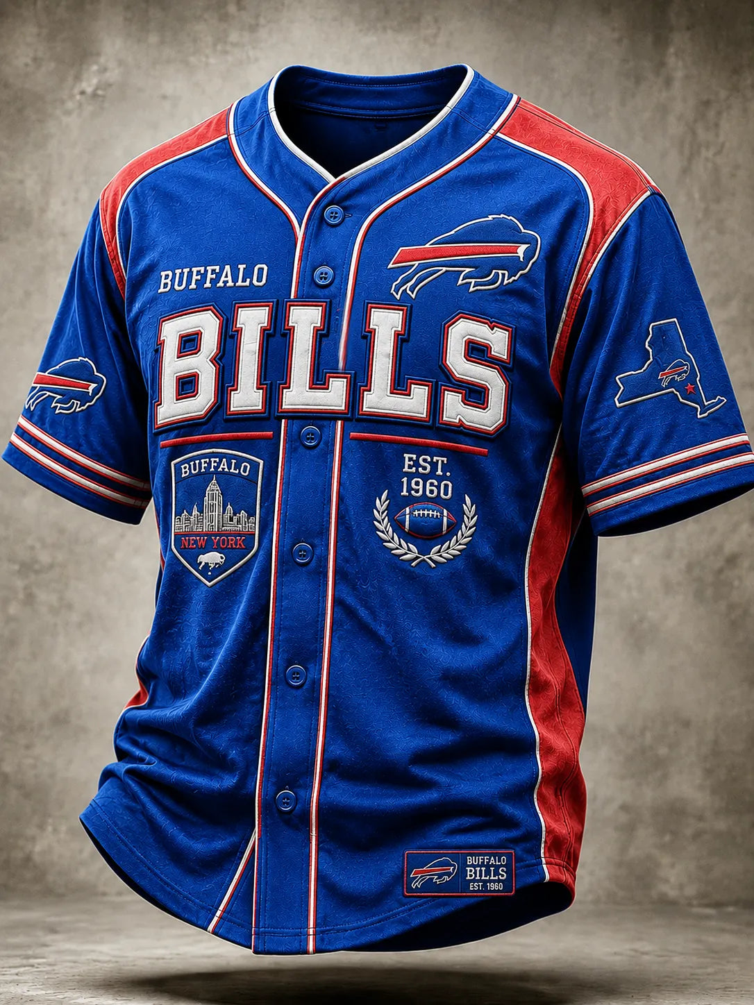 Men's Casual Football Fan Jersey
