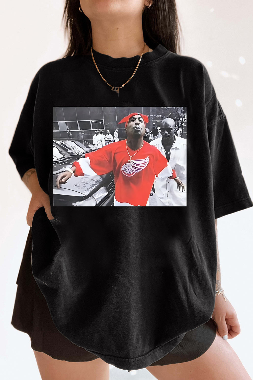Legend Tupac Shakur Graphic Tee For Women