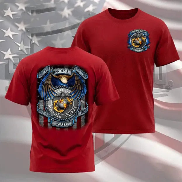 USMC Marine Corps Memorial Shirt Some Gave All Tribute Military T Shirt