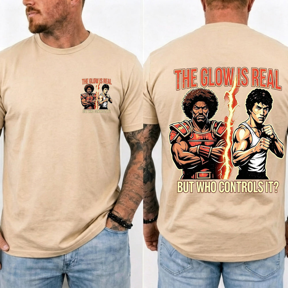 Sho' Nuff's Gym Double‑Sided Print T‑Shirt Retro Movie Graphic Tee