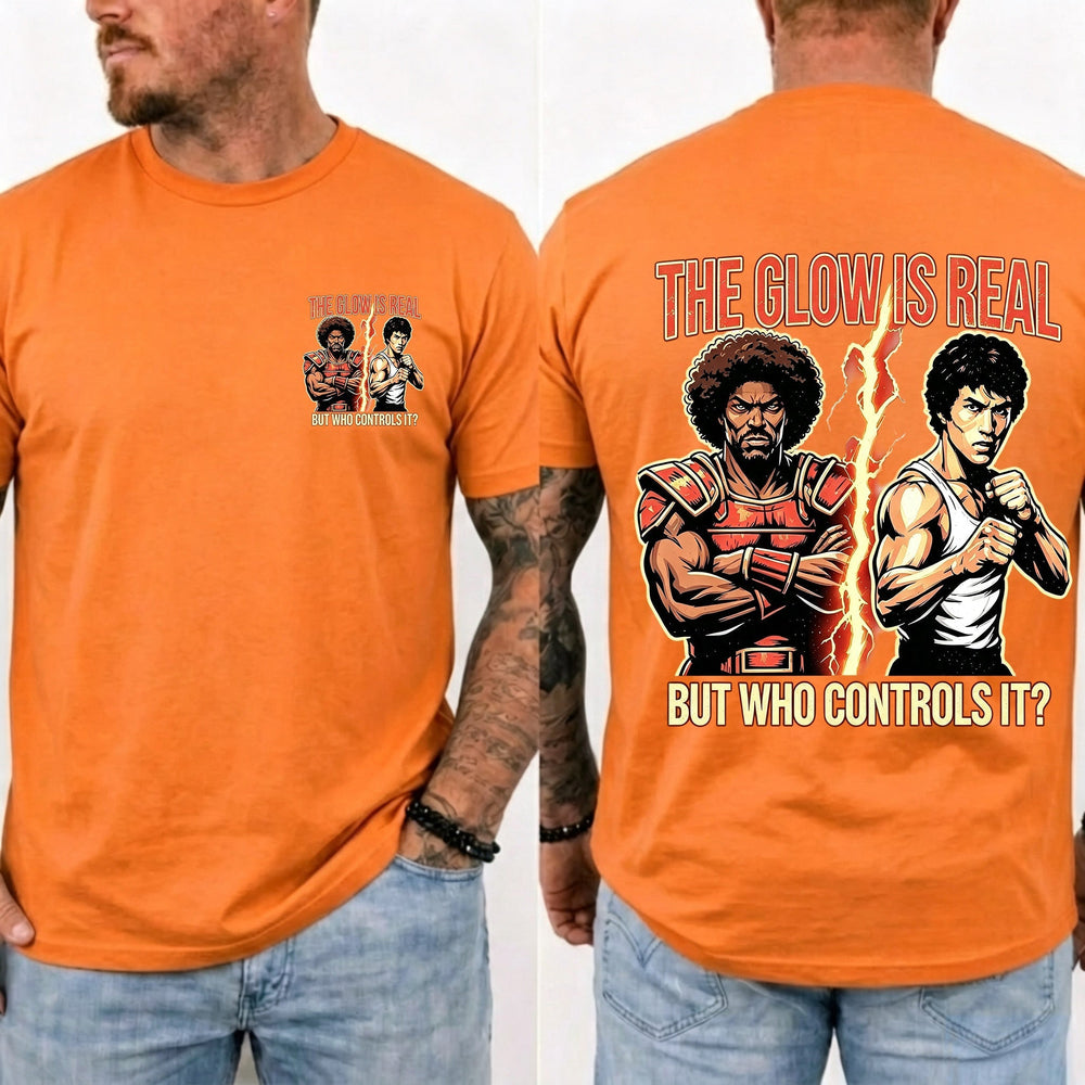 Sho' Nuff's Gym Double‑Sided Print T‑Shirt Retro Movie Graphic Tee