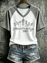 Women's Country Music Legend Tribute Print T-shirt