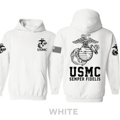 USMC 250th Birthday Hoodie – United States Marine Corps Hoodie