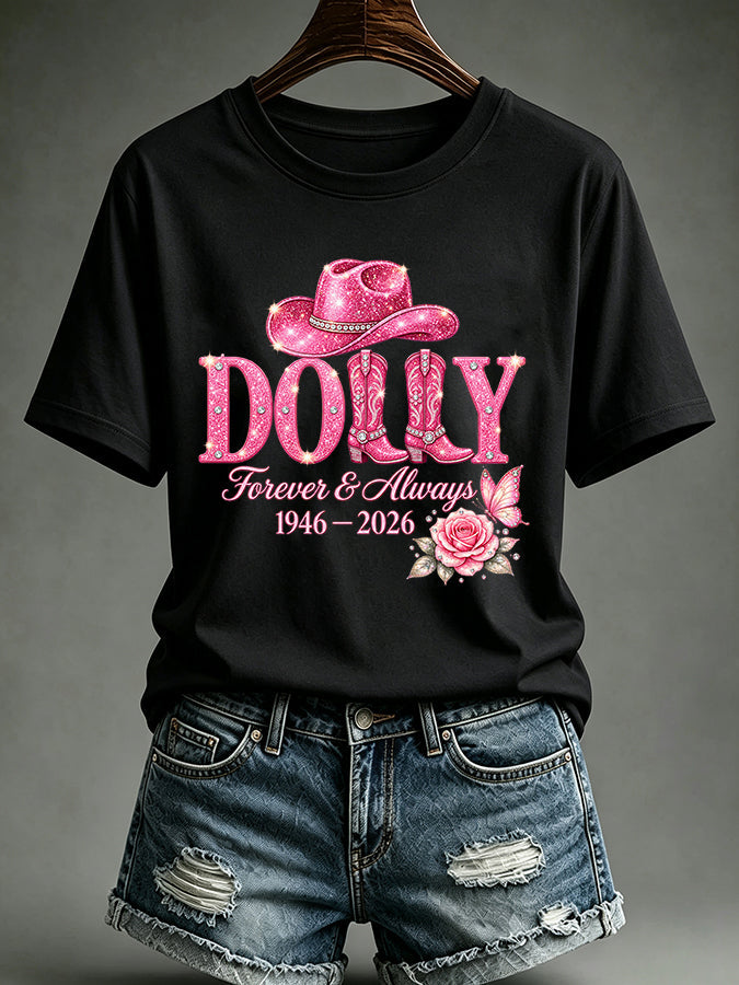 Women'S Country Music Printed Casual T-Shirt
