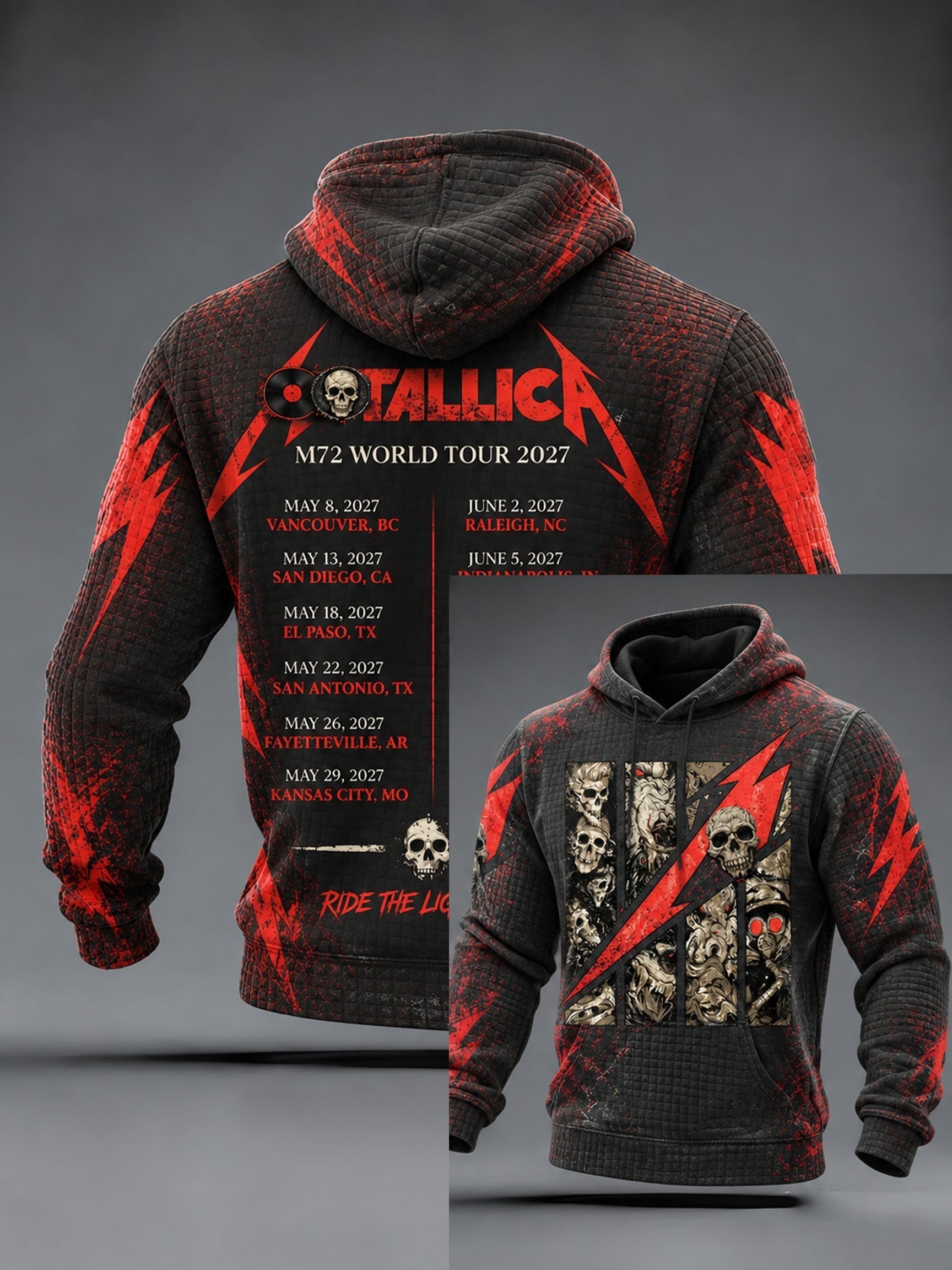 Men's Music Tour Graphic Hoodie