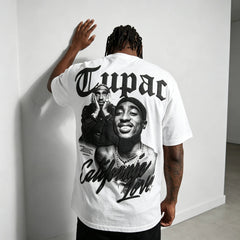 Unisex West Coast Legend Print Short-Sleeve T-Shirt