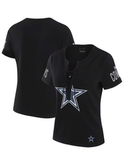 Women's Casual Dallas Cowboys Print T-Shirt