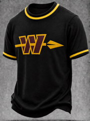 Men's Graphic Printed Football Top