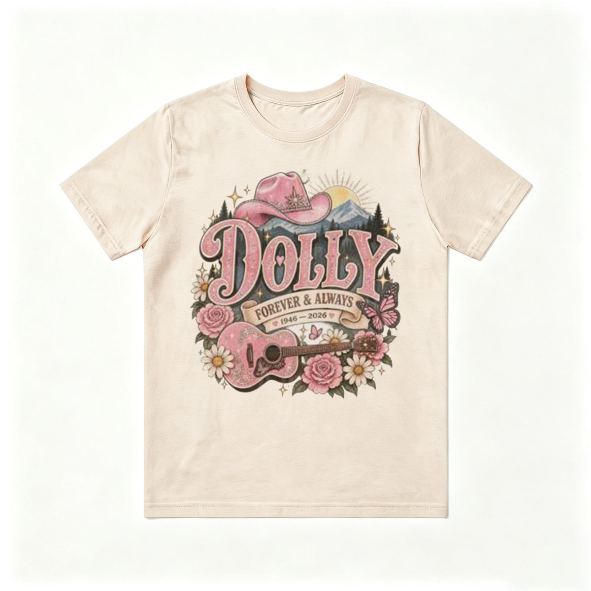 Vintage Dolly Parton Memorial T-Shirt