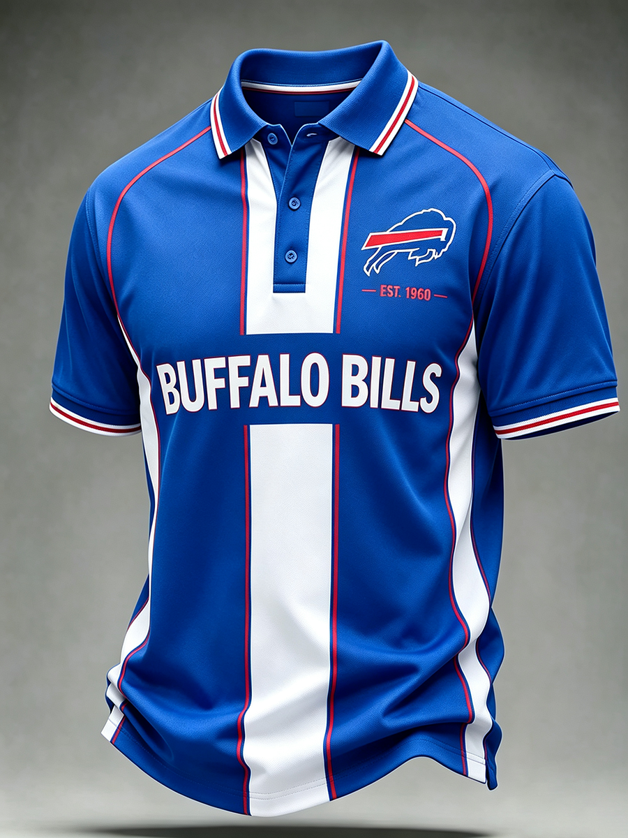 Men's Football Fan Polo Shirt